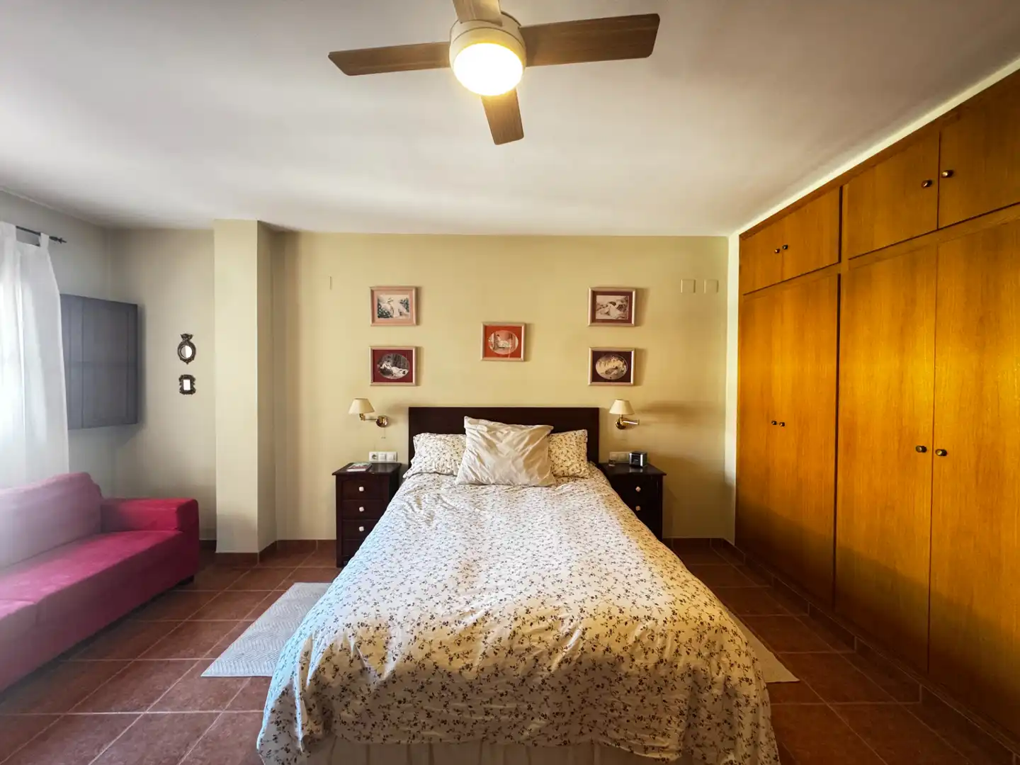 Schlafzimmer von Einfamilien-Reihenhaus zum Verkauf in Canet d'En Berenguer mit Klimaanlage, Heizung und Terrasse