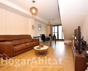 Sala d'estar de Àtic en venda en Castellón de la Plana / Castelló de la Plana amb Aire condicionat, Calefacció i Terrassa
