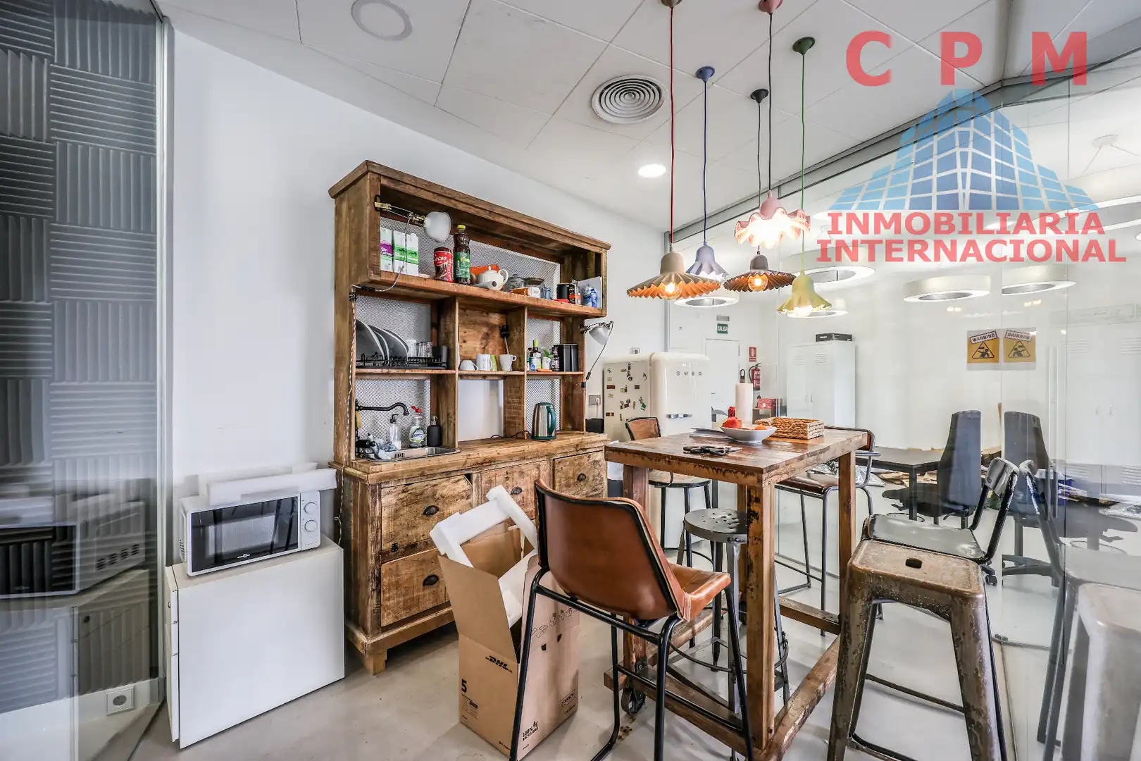 Kitchen of Office for rent in Alcobendas  with Air Conditioner, Heating and Furnished