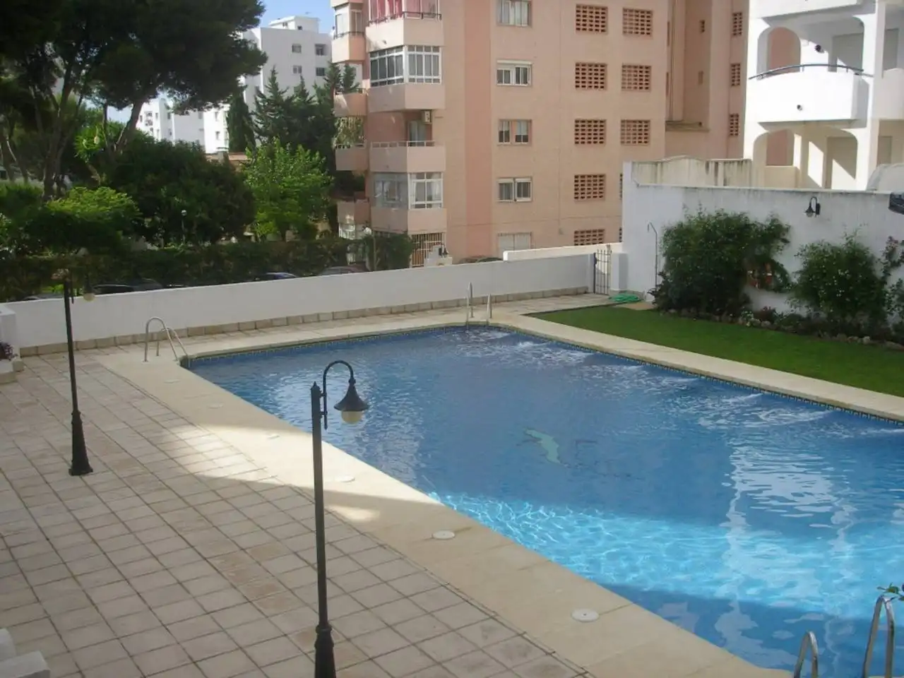 Swimming pool of Apartments for sale in Benalmádena  with Air Conditioner, Heating and Terrace