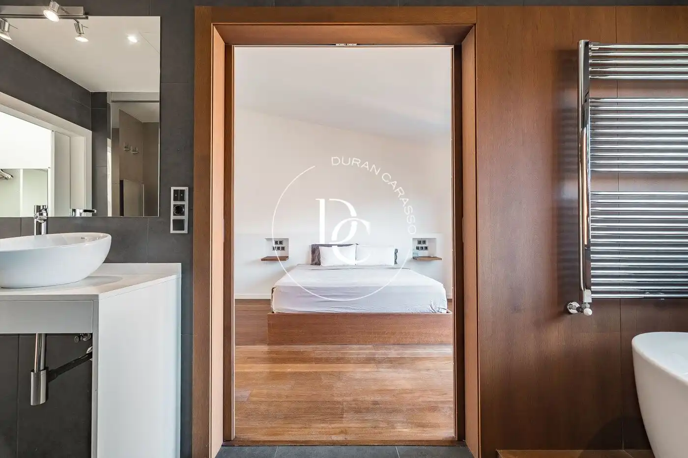 Dormitori de Casa o xalet de lloguer en Barcelona amb Aire condicionat, Calefacció i Jardí privat