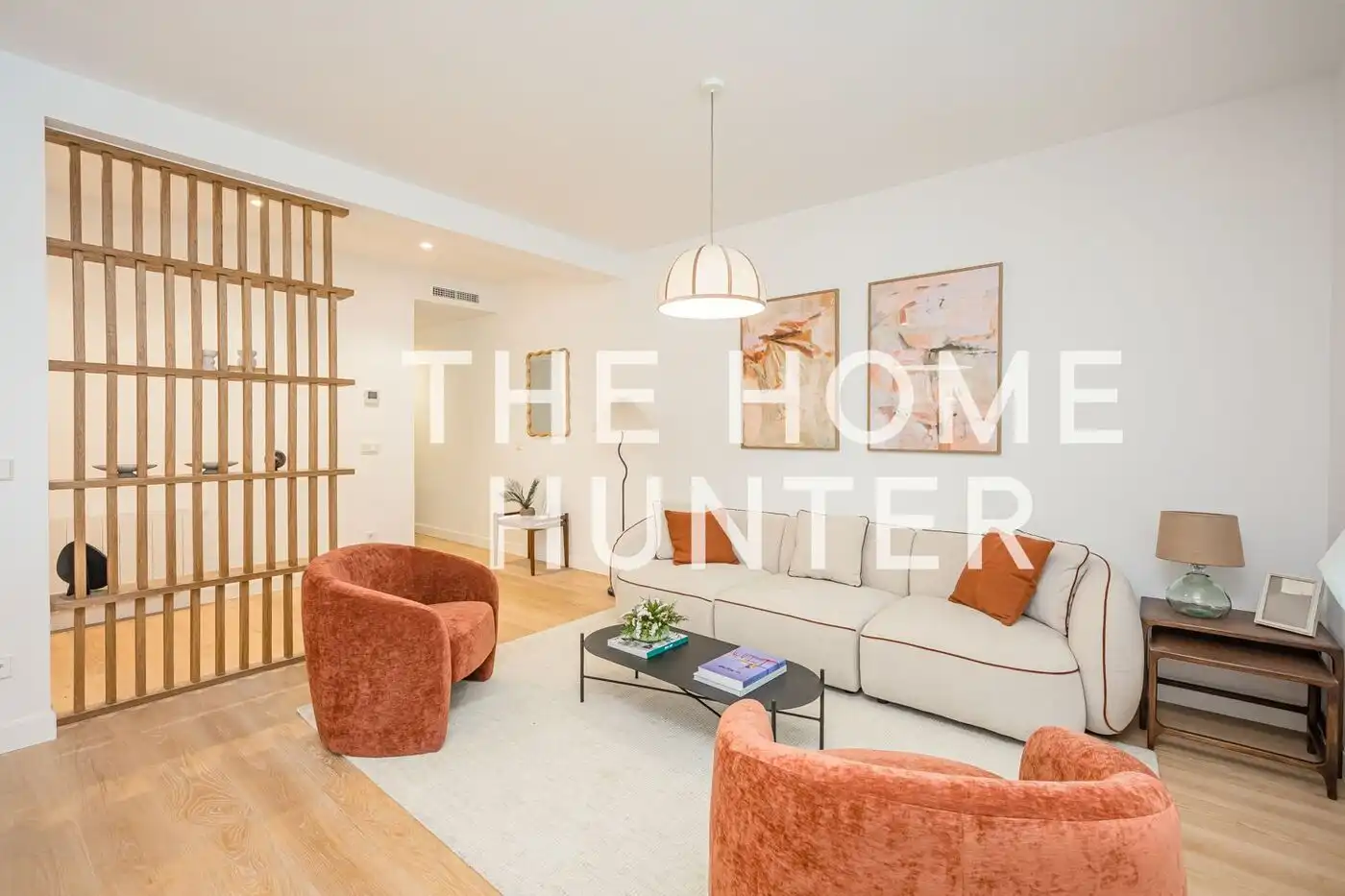 Living room of Flat for sale in Madrid  with Air Conditioner, Heating and Furnished