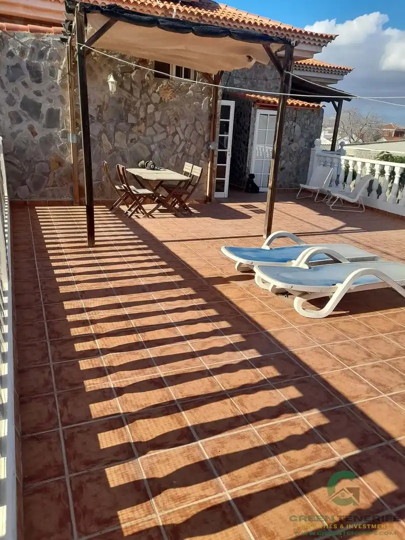 Terraza de Casa o chalet en venta en Arona con Piscina