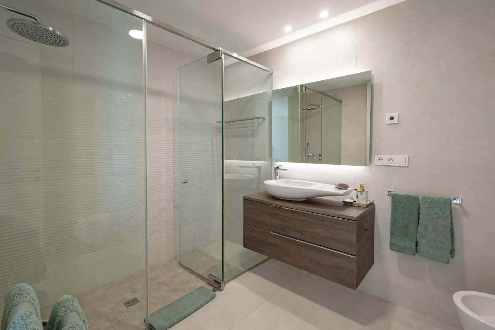 Baño de Apartamento en venta en Estepona con Aire acondicionado, Calefacción y Terraza