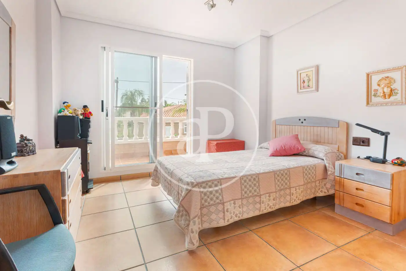 Bedroom of Houses for sale in Sagunto / Sagunt  with Air Conditioner, Heating and Private garden