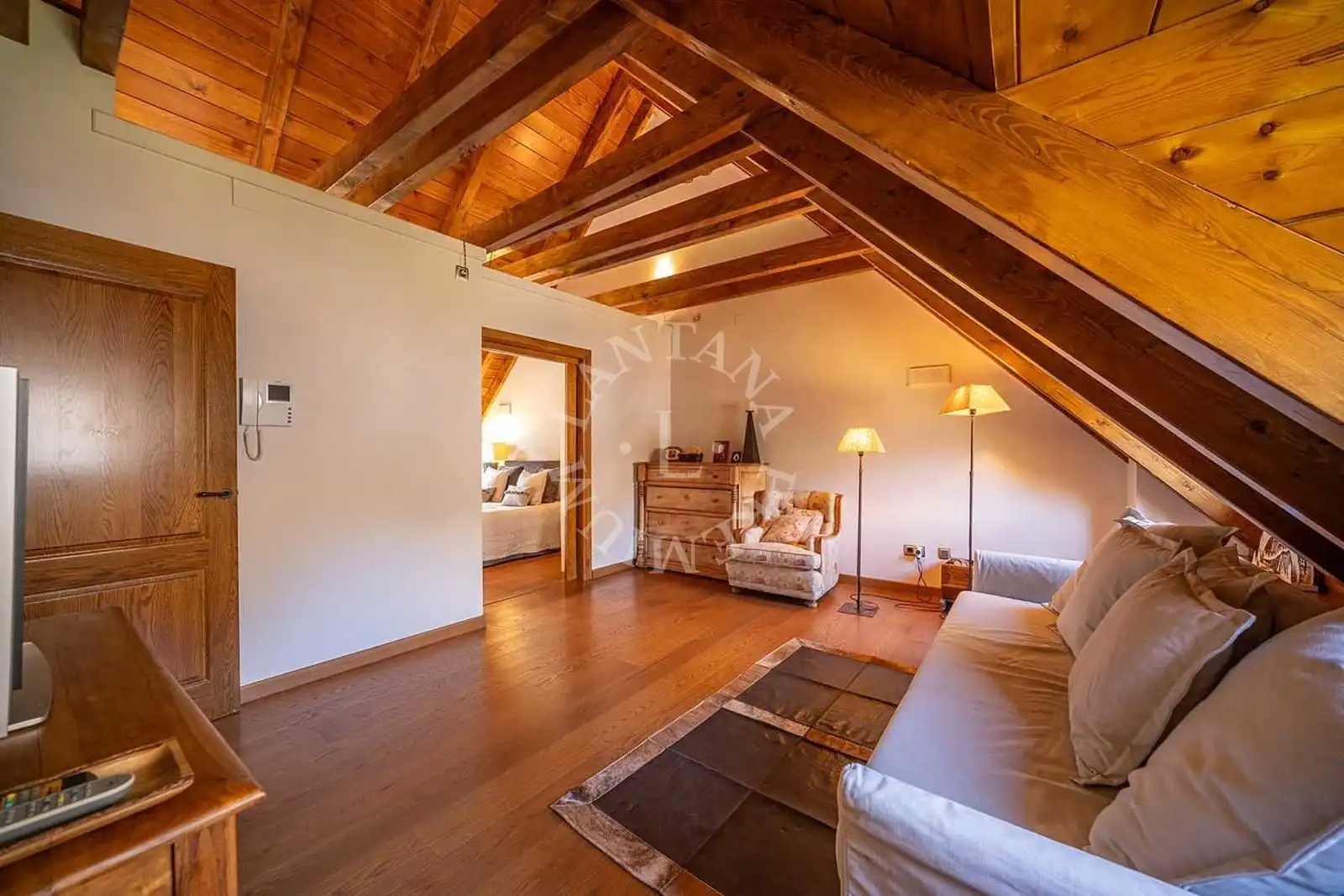 Sala d'estar de Casa o xalet en venda en Naut Aran amb Traster