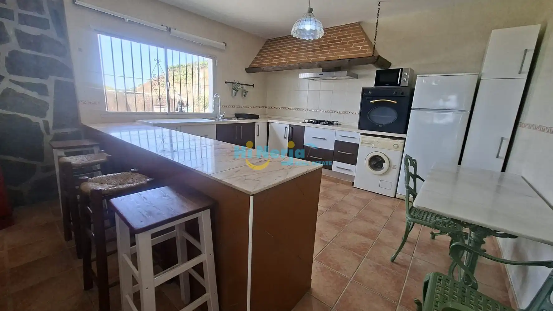Cocina de Casa o chalet de alquiler en Vélez-Málaga con Terraza, Amueblado y Horno