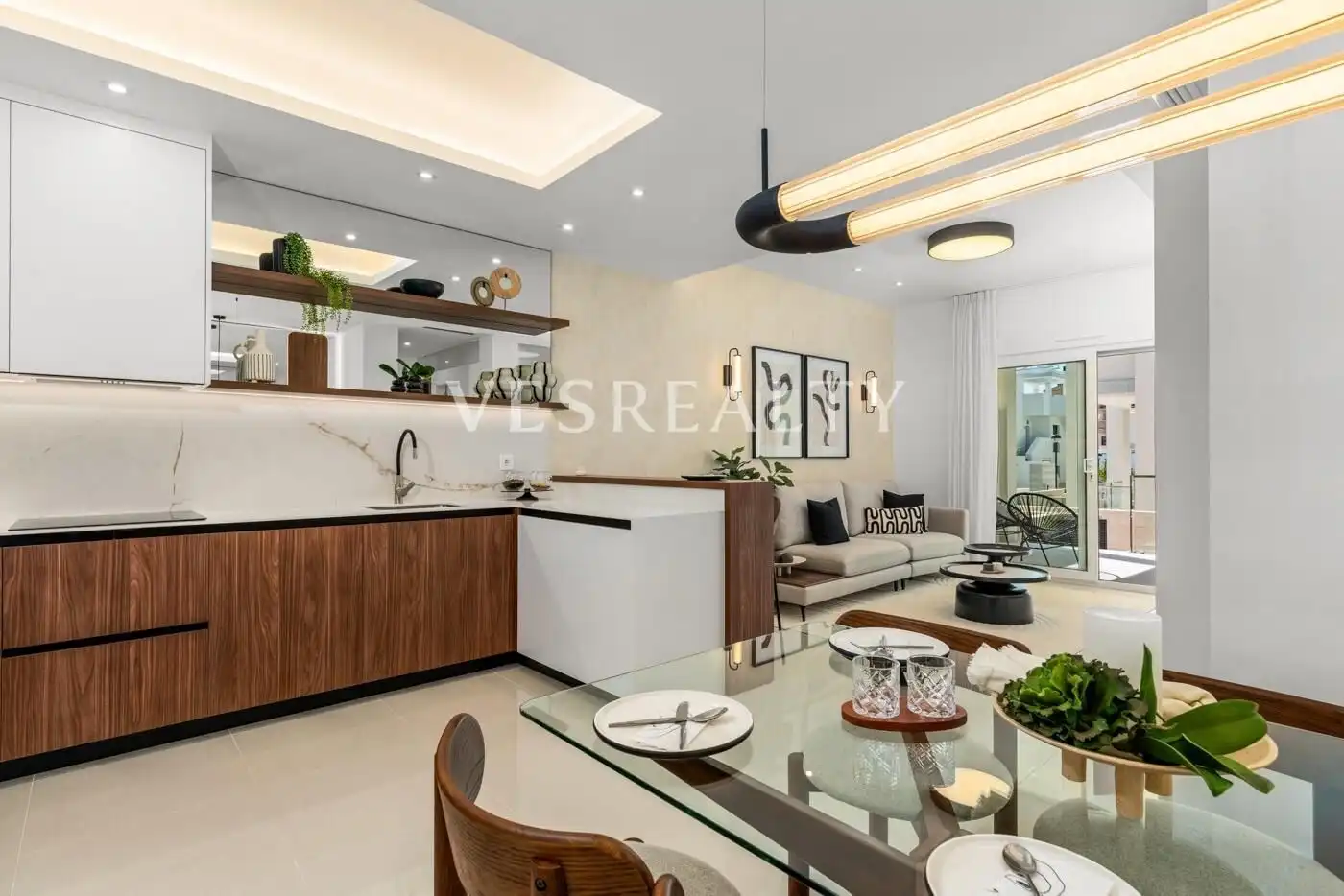 Cuina de Apartament en venda en Rojales amb Jardí privat, Traster i Piscina comunitària