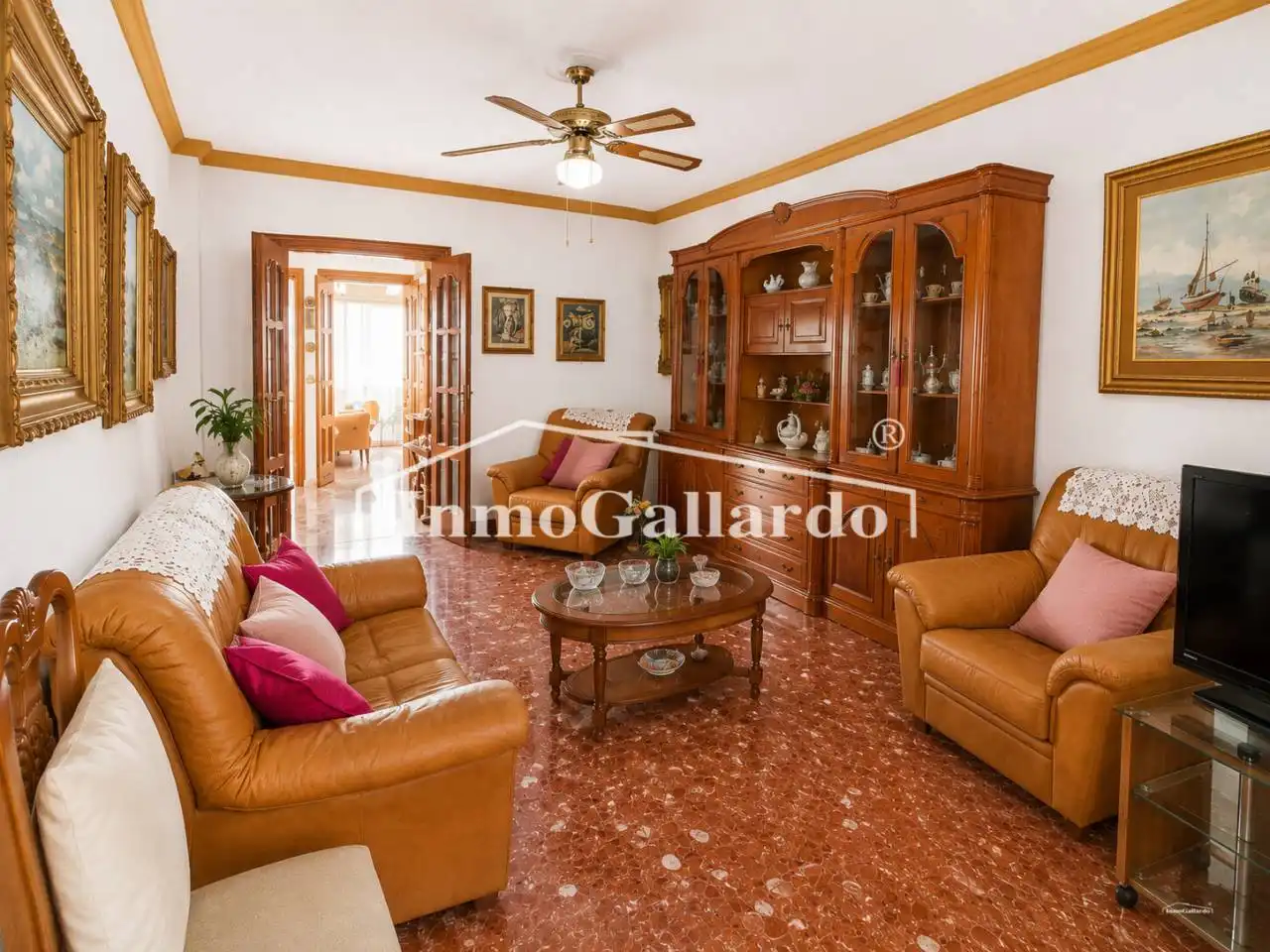 Sala de estar de Ático en venta en Málaga con Aire acondicionado, Terraza y Trastero