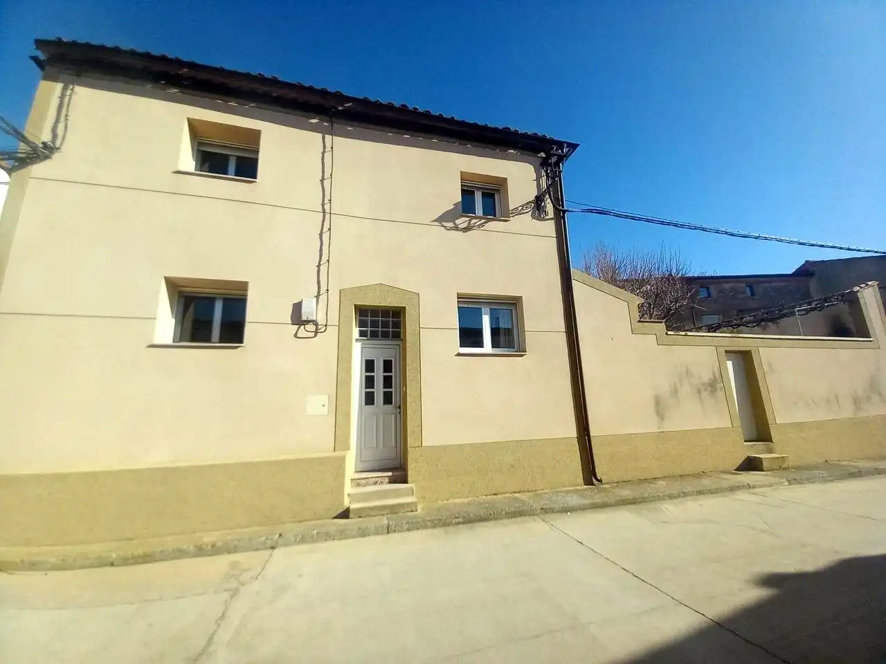 Vista exterior de Casa o chalet en venta en Ólvega con Calefacción, Jardín privado y Terraza