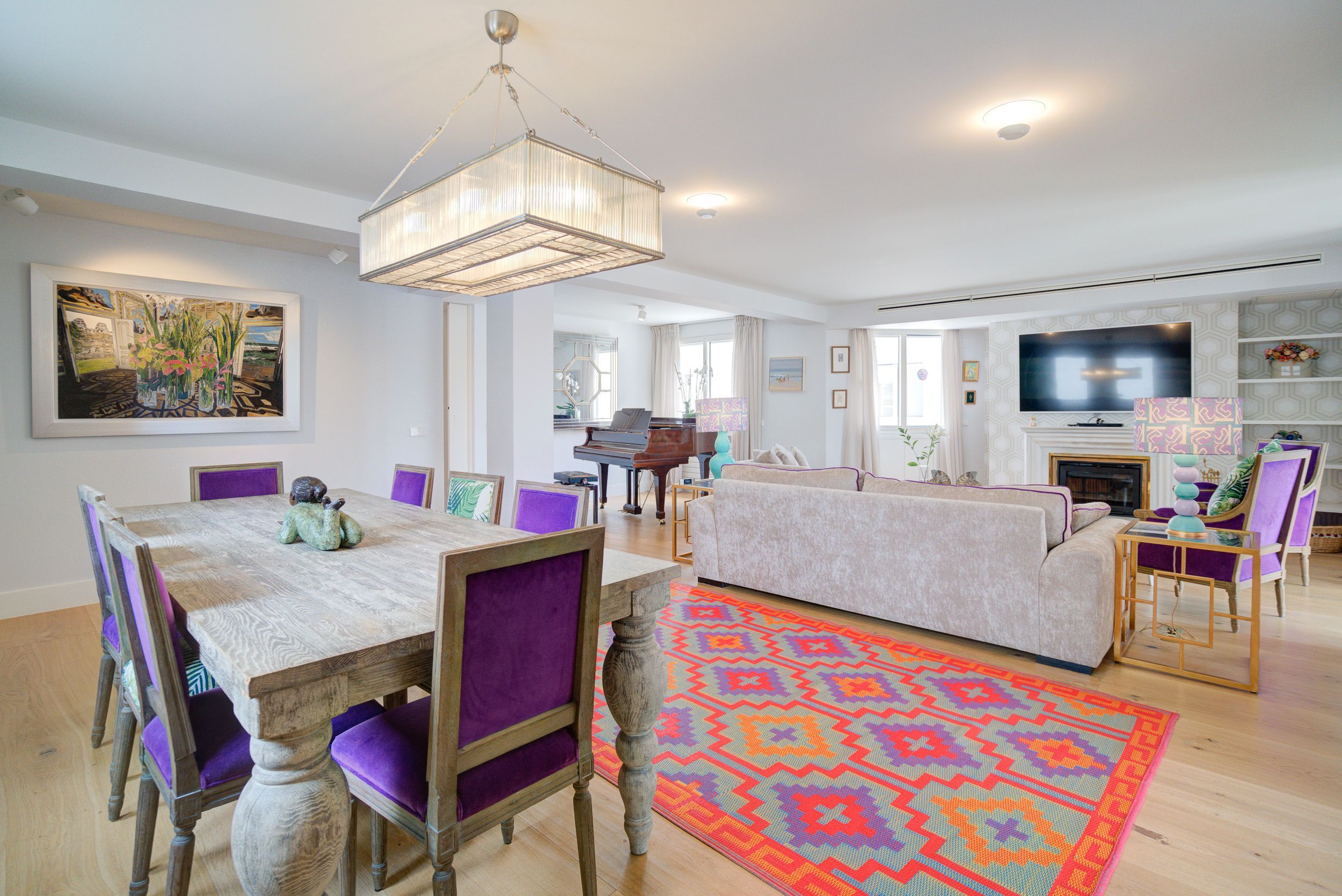 Comedor de Piso en venta en  Madrid Capital con Aire acondicionado, Calefacción y Terraza