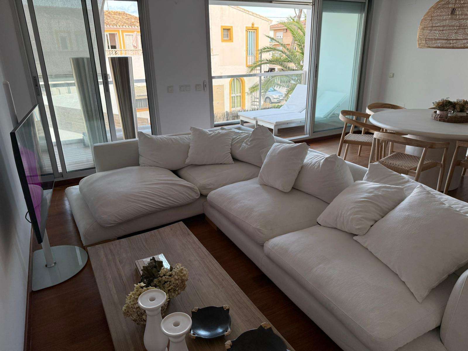 Living room of Apartment to share in Jávea / Xàbia  with Air Conditioner and Terrace