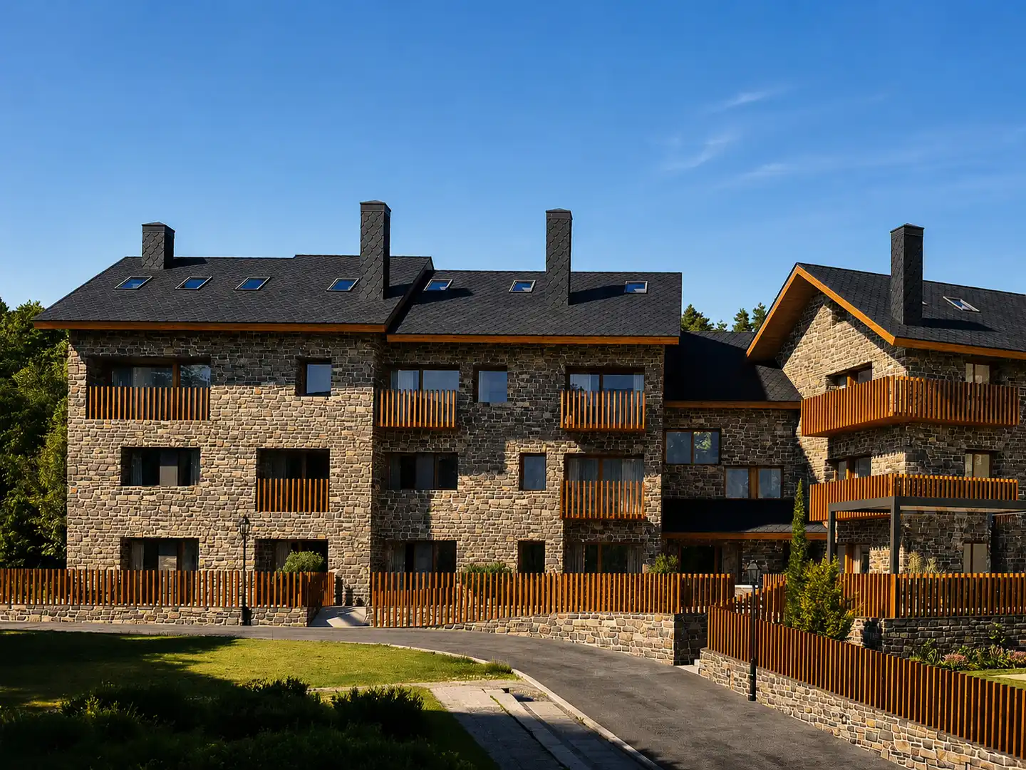 Vista exterior de Piso en venta en Espot con Balcón y Piscina comunitaria