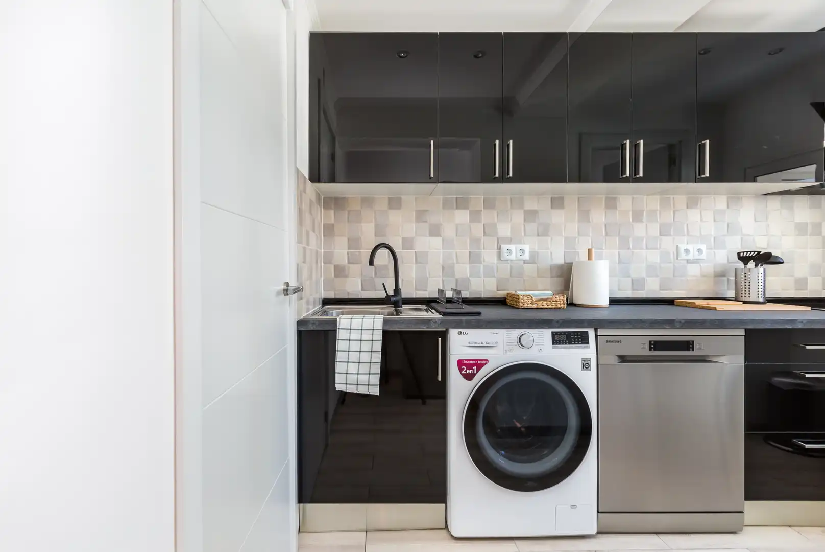 Cocina de Piso en venta en Barcelona con Aire acondicionado, Calefacción y Amueblado