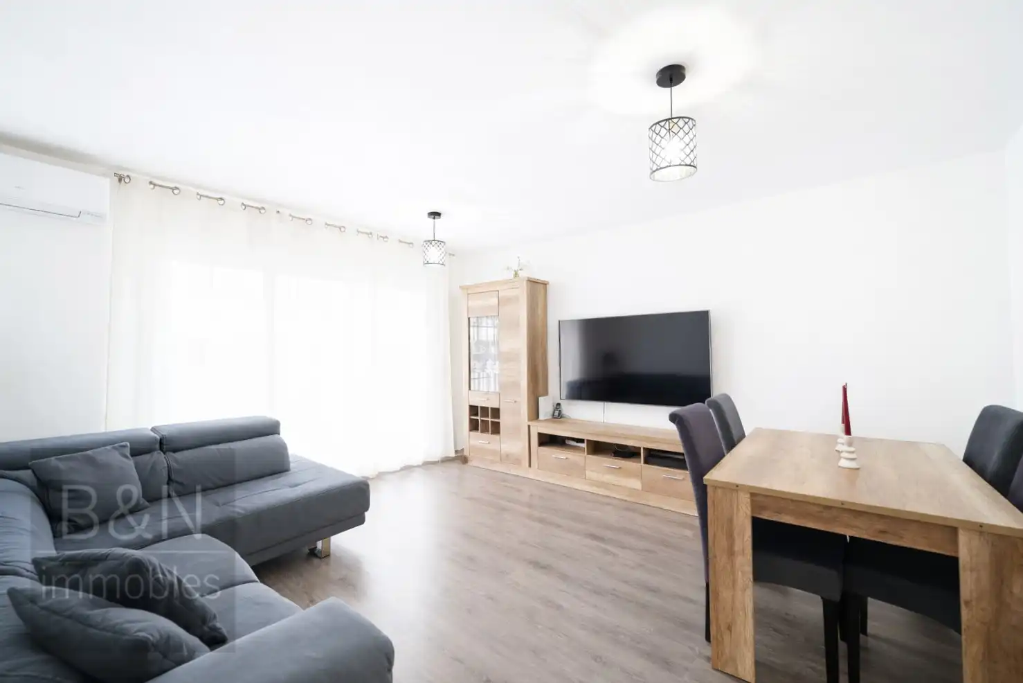 Sala d'estar de Pis en venda en Terrassa amb Aire condicionat, Calefacció i Terrassa