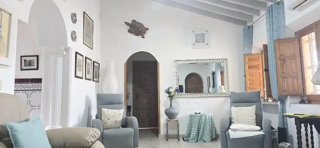 Living room of Houses for sale in Cartagena  with Air Conditioner, Private garden and Terrace