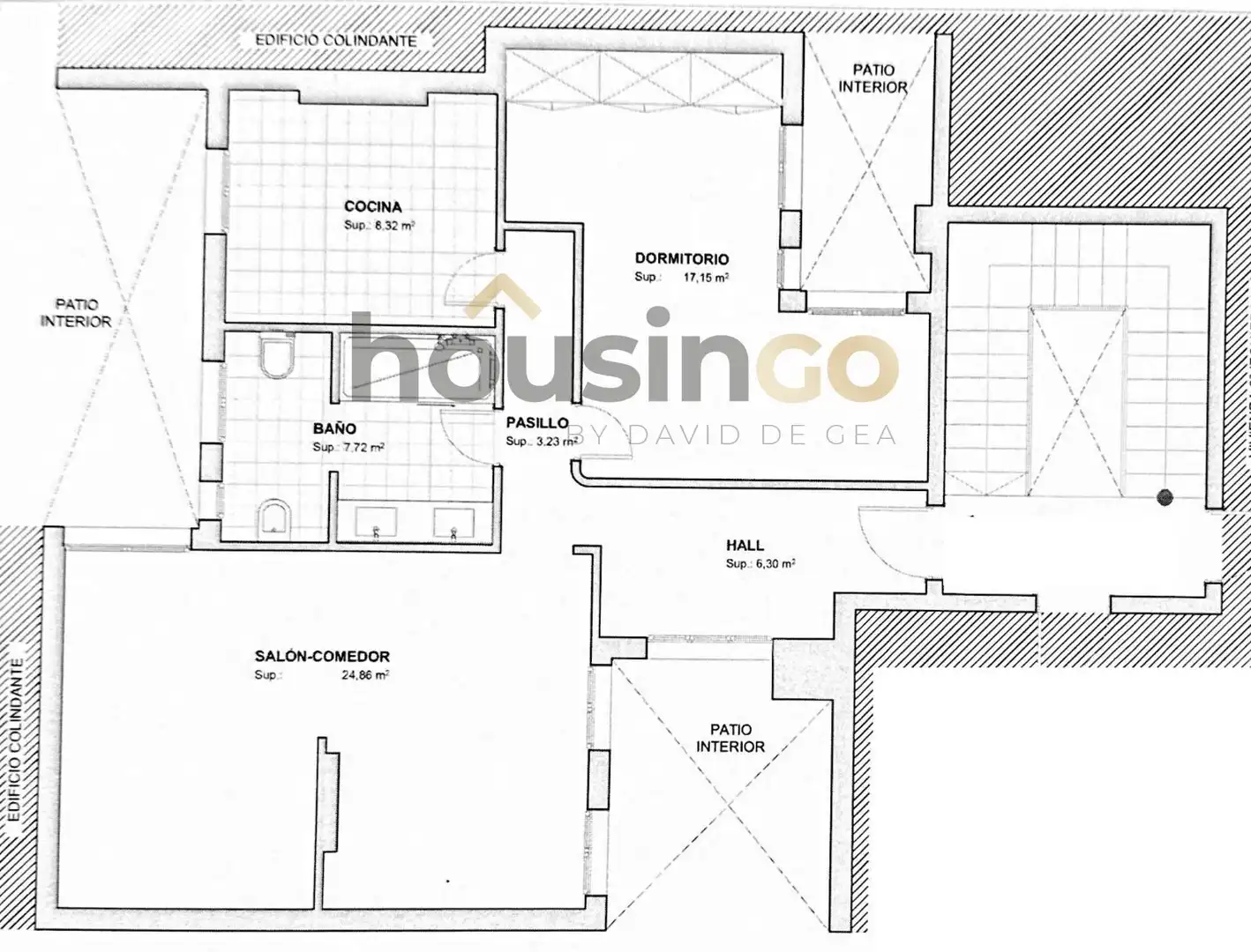 Flat for rent in Madrid  with Air Conditioner, Heating and Furnished