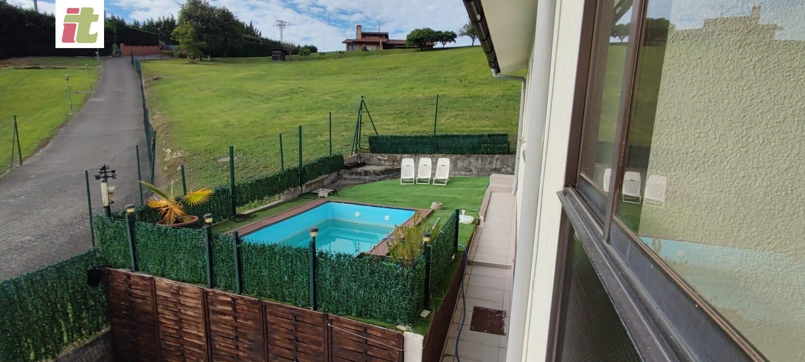 Piscina de Casa o chalet en venta en Berango con Calefacción, Jardín privado y Terraza