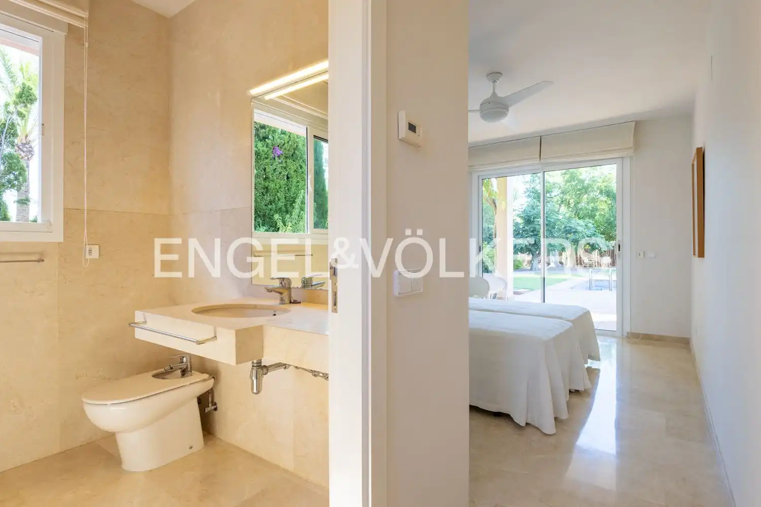 Baño de Casa o chalet en venta en Jávea / Xàbia con Aire acondicionado, Calefacción y Jardín privado