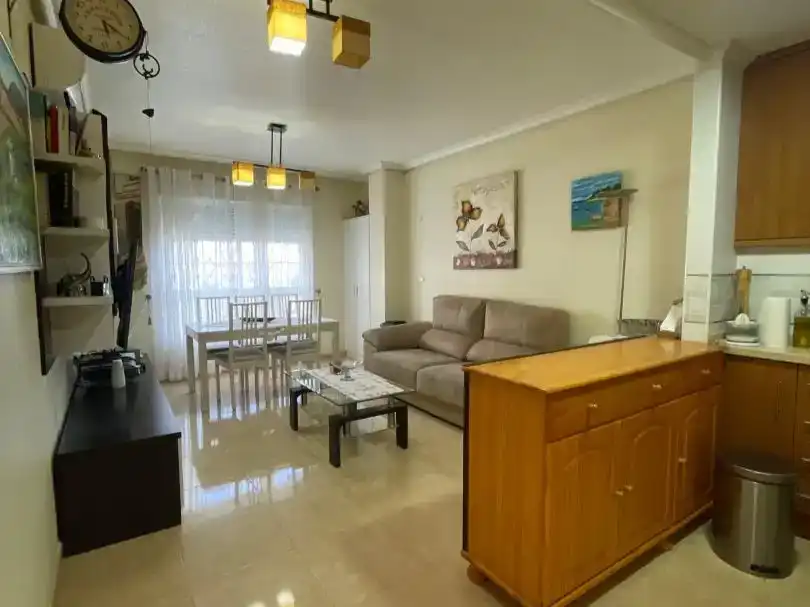 Sala d'estar de Pis en venda en Almoradí amb Aire condicionat, Traster i Moblat