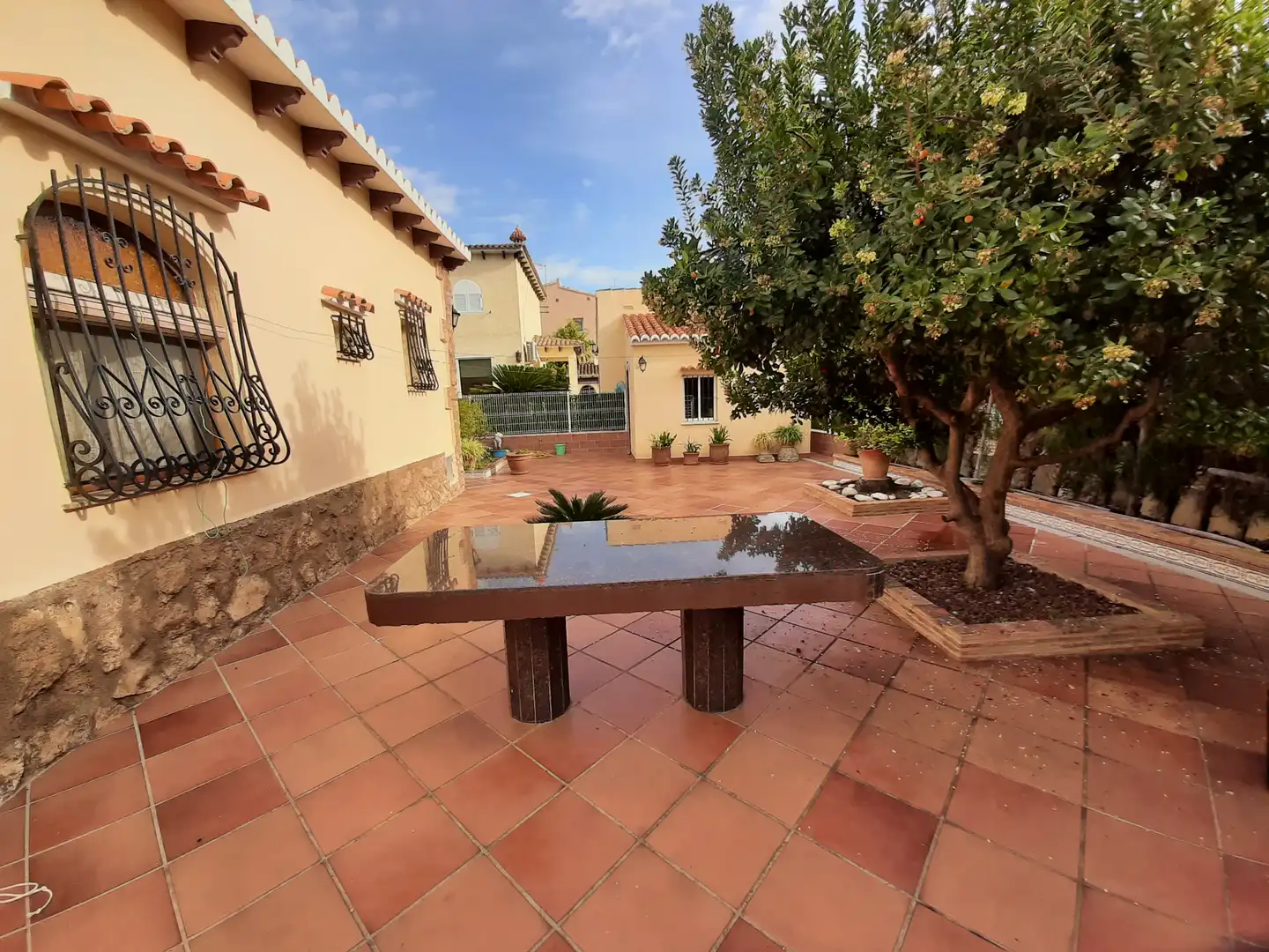 Jardín de Casa o chalet de alquiler en Oliva con Aire acondicionado, Jardín privado y Terraza