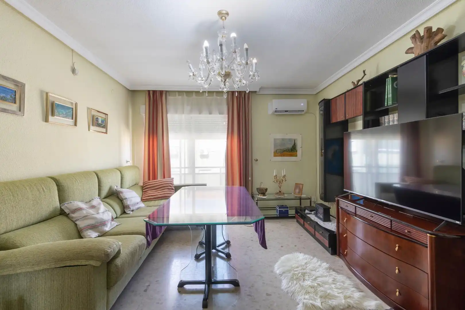 Sala de estar de Piso en venta en Peligros con Aire acondicionado, Amueblado y Balcón