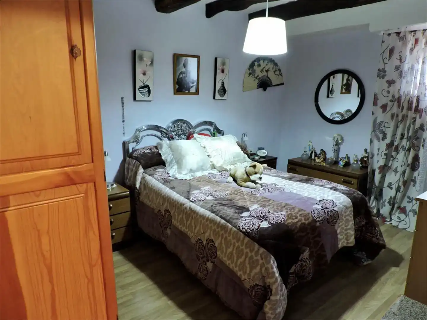 Bedroom of Detached homes for sale in Alcañices  with Private garden, Parquet flooring and Storage room