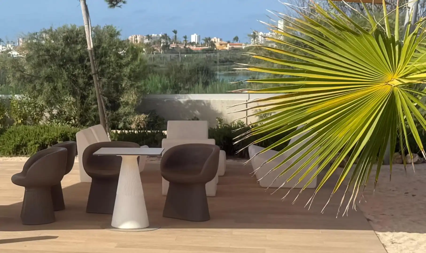 Terrace of Flat for sale in Cartagena  with Air Conditioner, Heating and Private garden