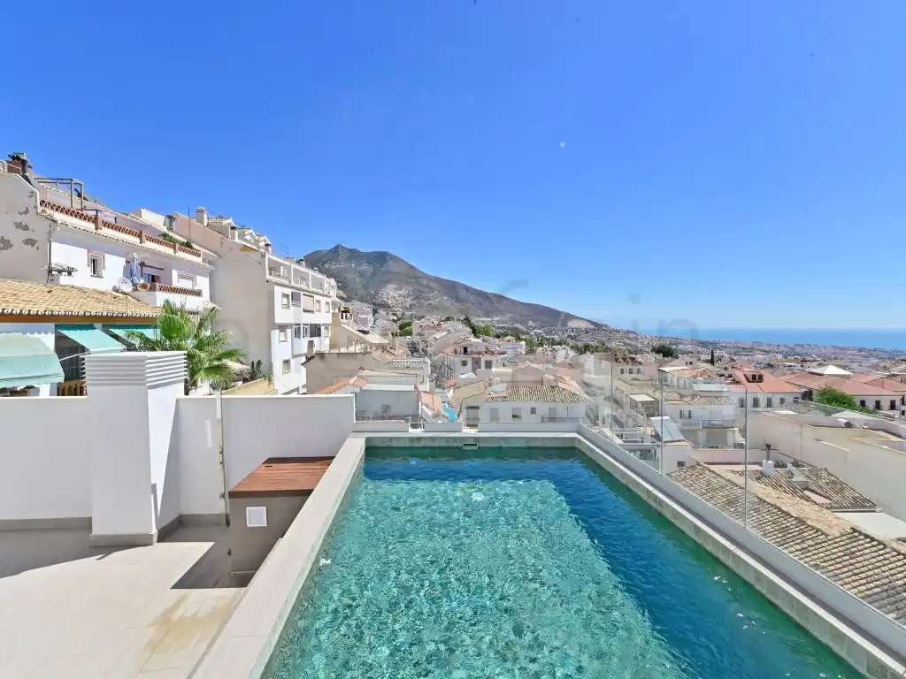 Piscina de Apartament de lloguer en Benalmádena