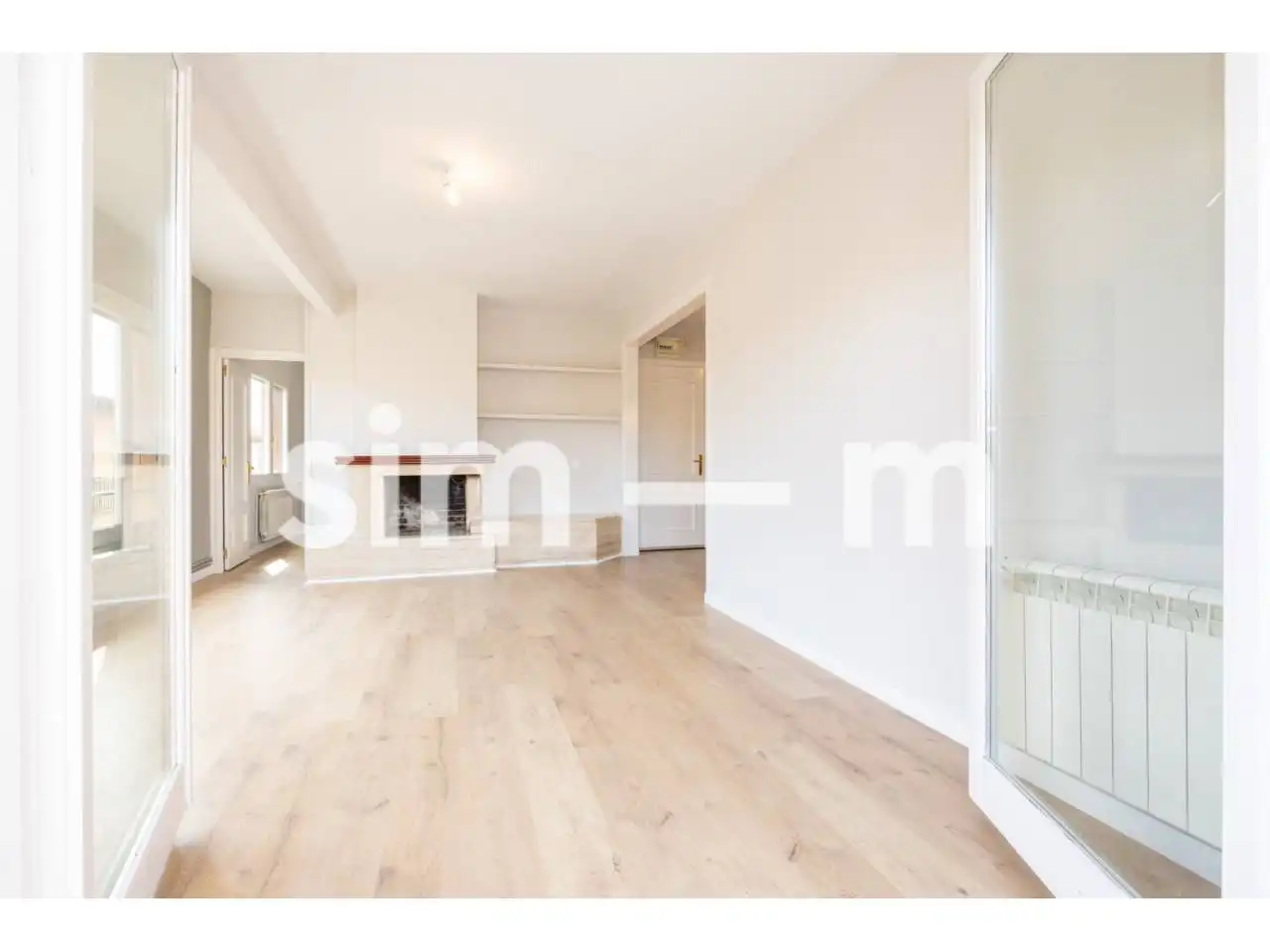 Living room of Flat for sale in Calldetenes  with Heating, Parquet flooring and Terrace