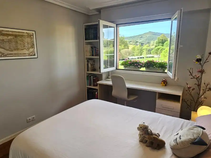Bedroom of Flat for sale in Loiu  with Heating, Parquet flooring and Terrace