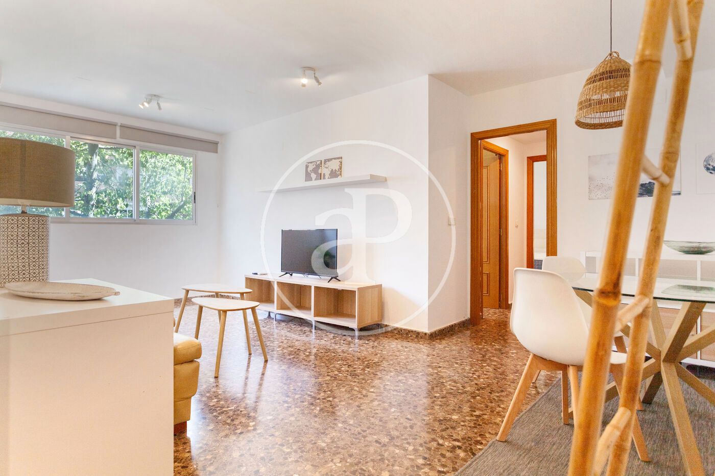 Exterior view of Flat for sale in  Valencia Capital  with Air Conditioner, Heating and Private garden