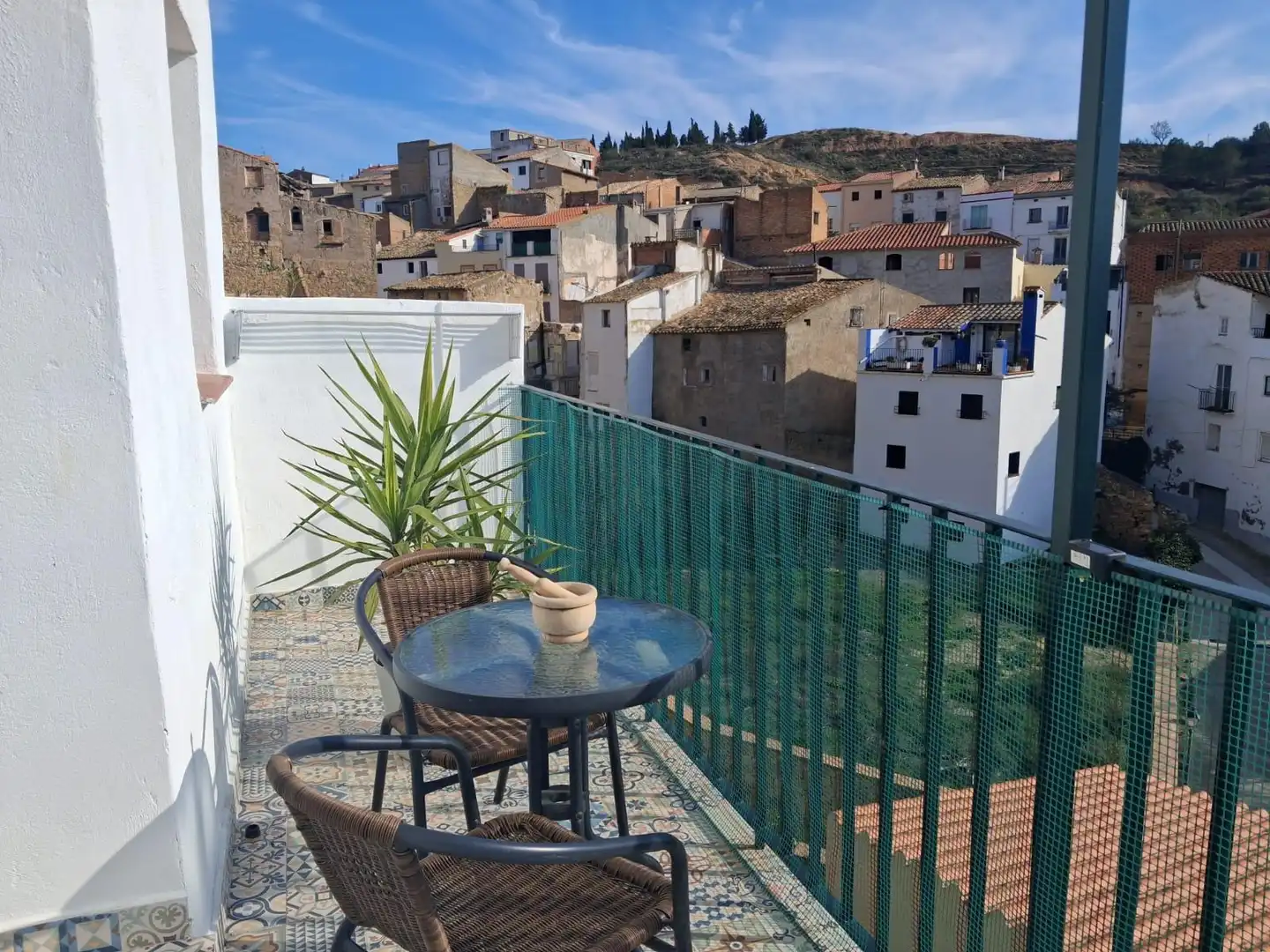 Terrace of Flat for sale in Riba-roja d'Ebre  with Air Conditioner, Heating and Balcony