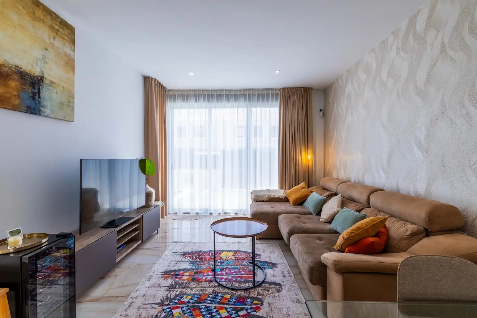 Sala d'estar de Casa o xalet en venda en Rojales amb Aire condicionat, Terrassa i Piscina