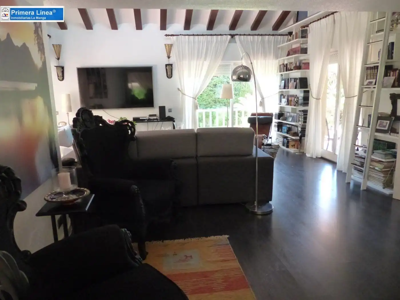 Sala de estar de Casa o chalet en venta en La Manga del Mar Menor con Jardín privado, Terraza y Trastero