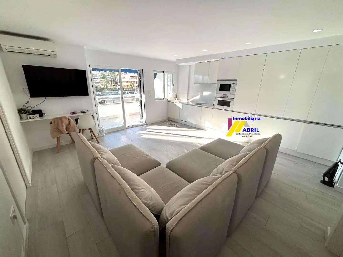 Sala de estar de Apartamento en venta en Cullera con Aire acondicionado, Jardín privado y Terraza