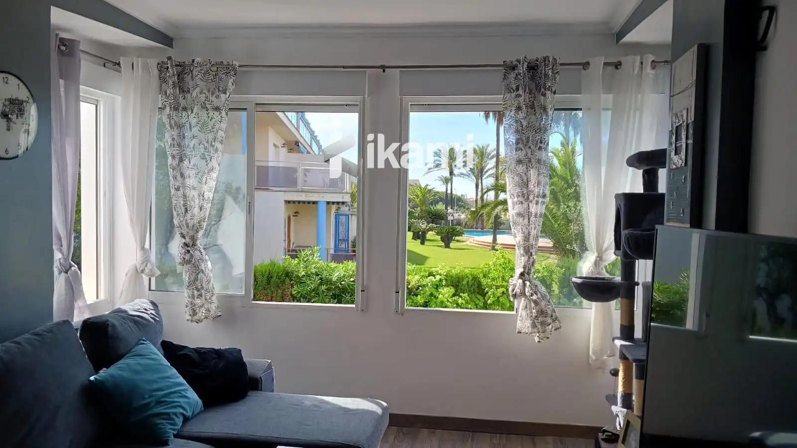 Garden of Flat for sale in Dénia  with Air Conditioner, Heating and Terrace