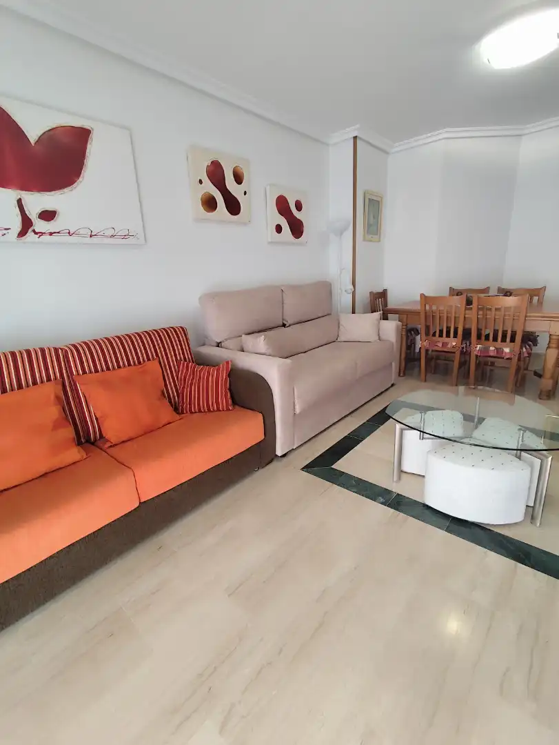 Sala de estar de Apartamento en venta en Benalmádena con Aire acondicionado, Terraza y Trastero
