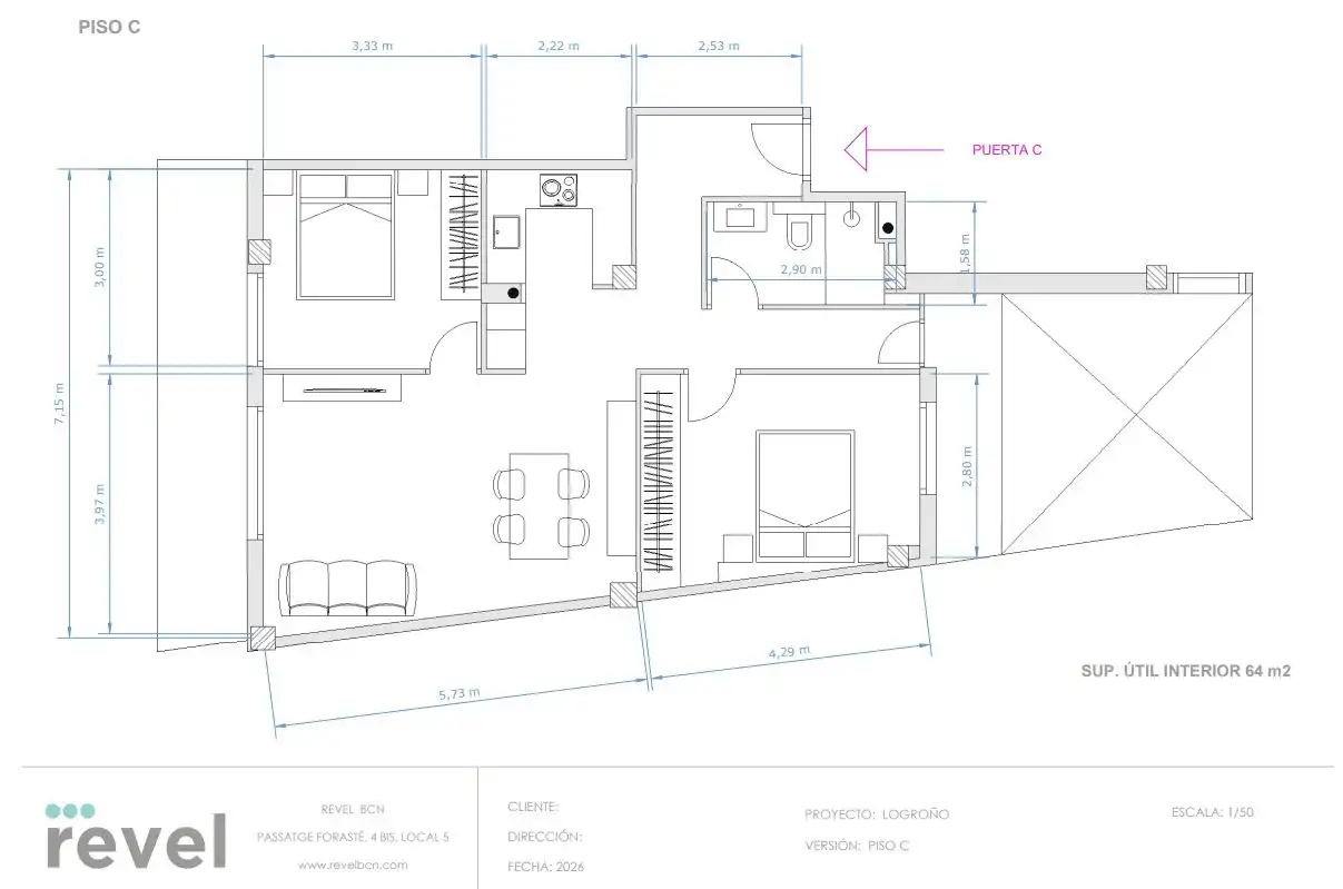 Appartamento con terrazza in vendita a Calle Doctor Múgica 17, imagen 27