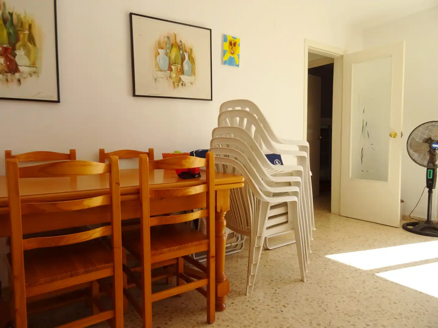 Comedor de Apartamento en venta en Creixell con Terraza y Horno