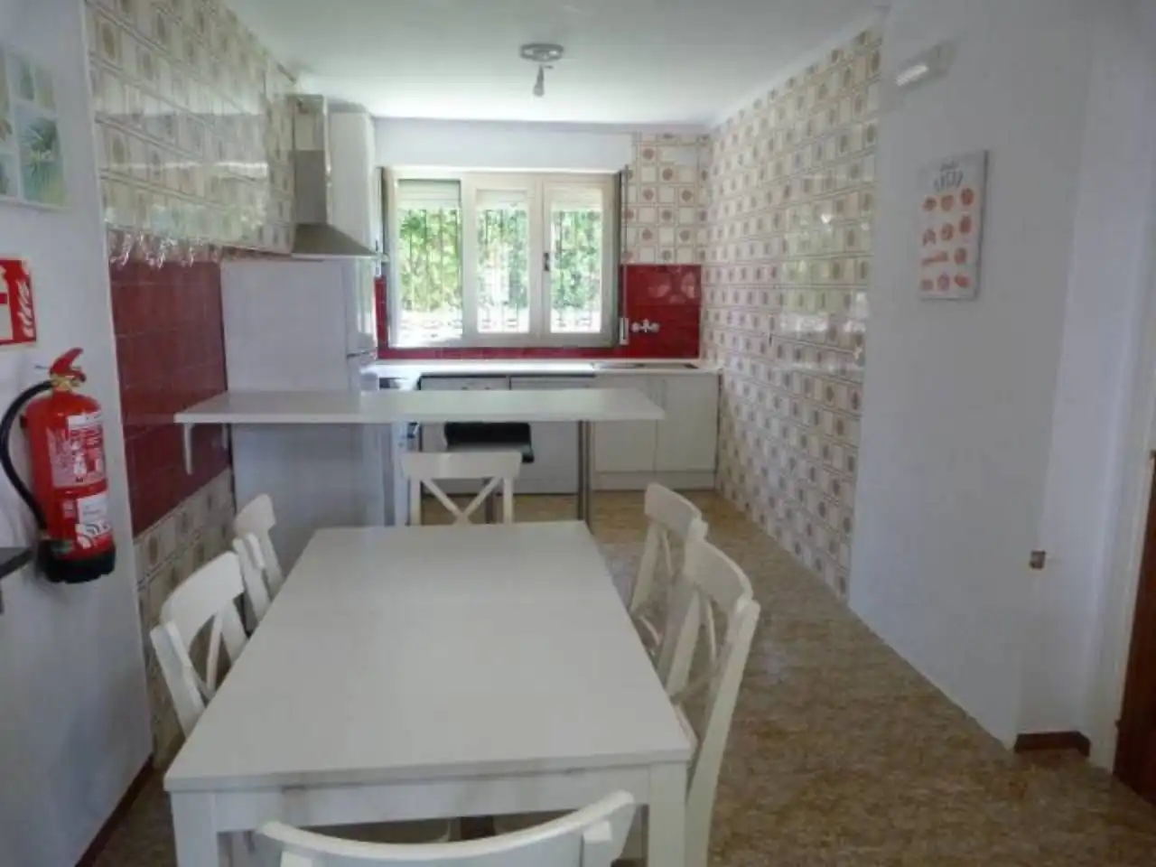 Cocina de Casa o chalet de alquiler en Noja con Jardín privado, Terraza y Amueblado