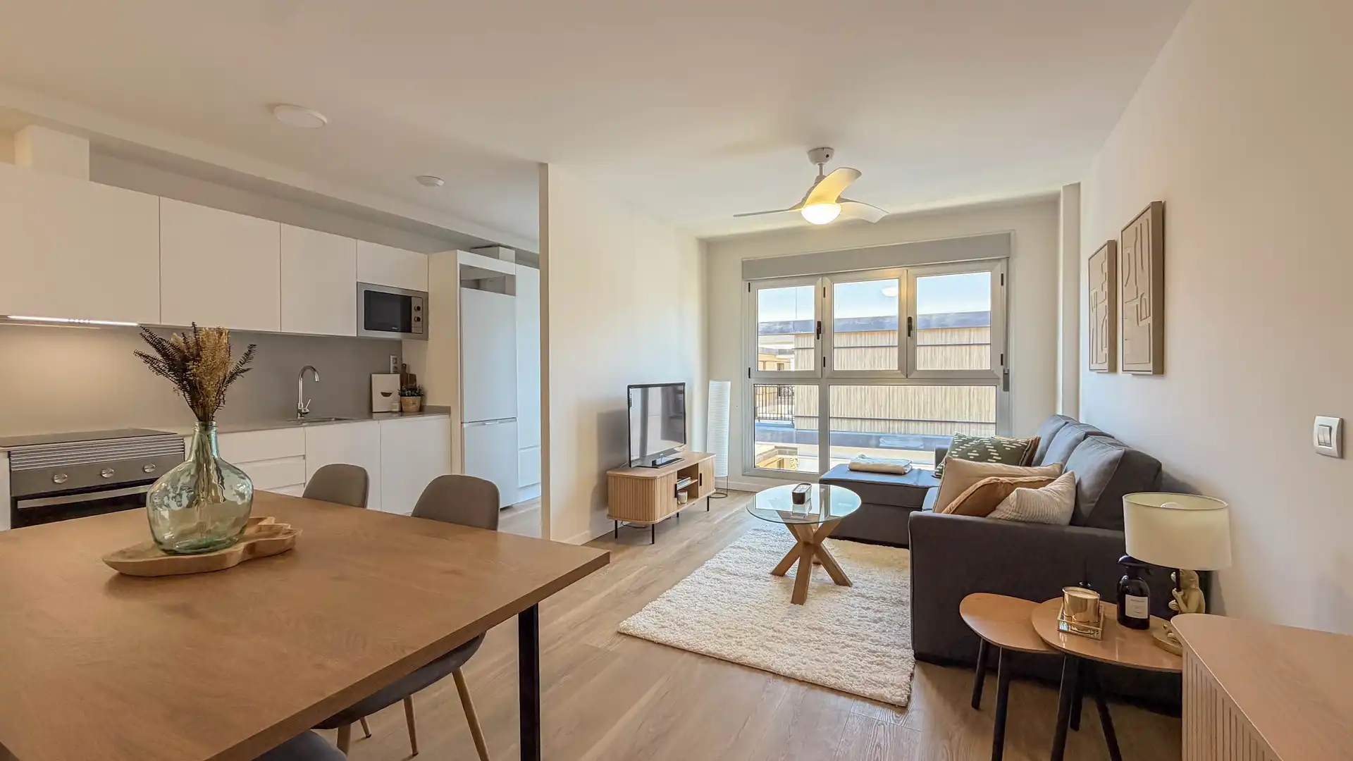 Living room of Flat for rent in Las Palmas de Gran Canaria  with Swimming Pool and Furnished