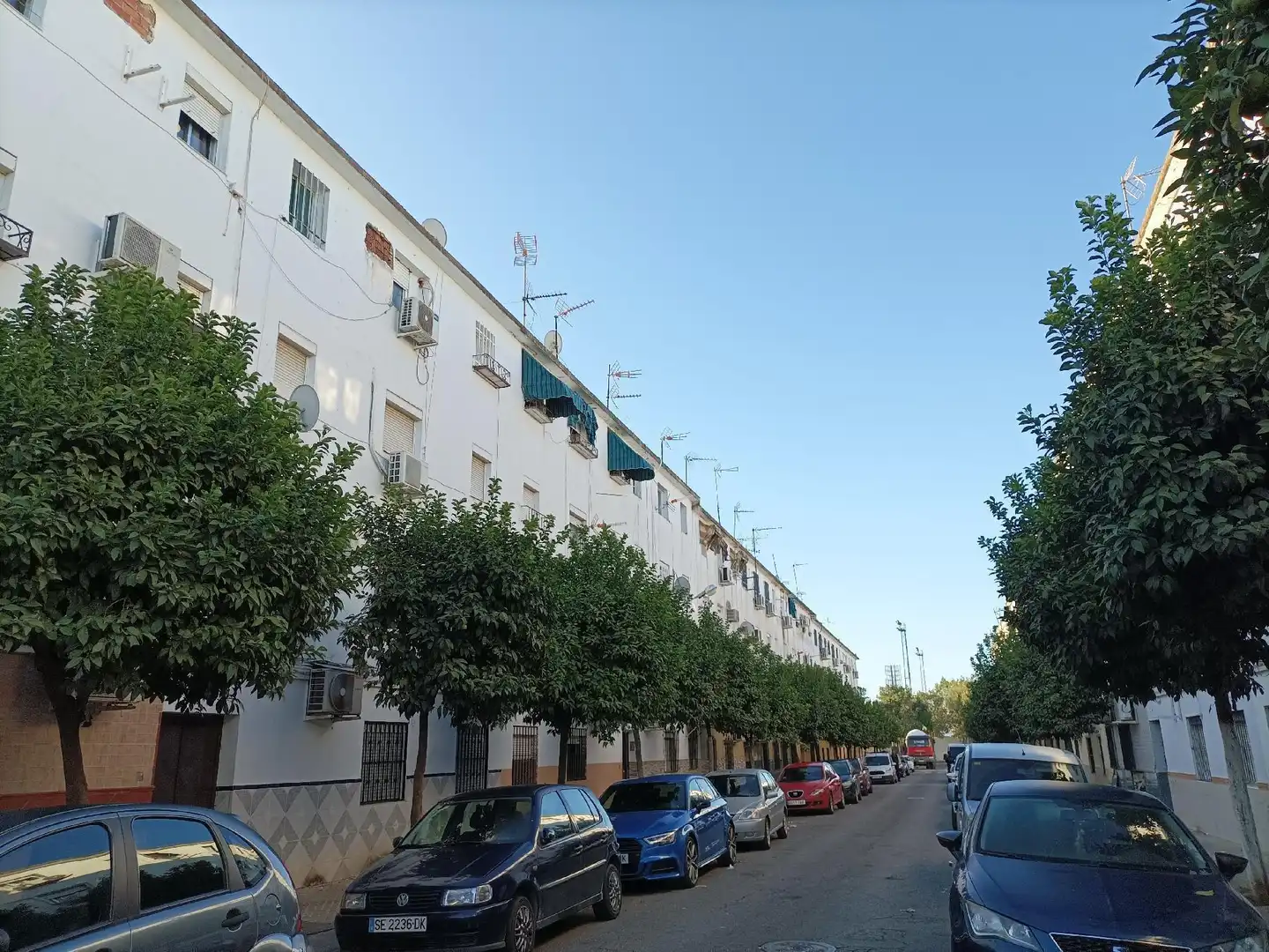 Vista exterior de Piso en venta en Sevilla