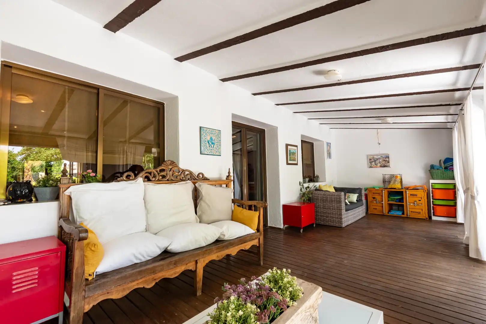 Terraza de Casa o chalet en venta en Ciudad Real con Aire acondicionado, Calefacción y Jardín privado