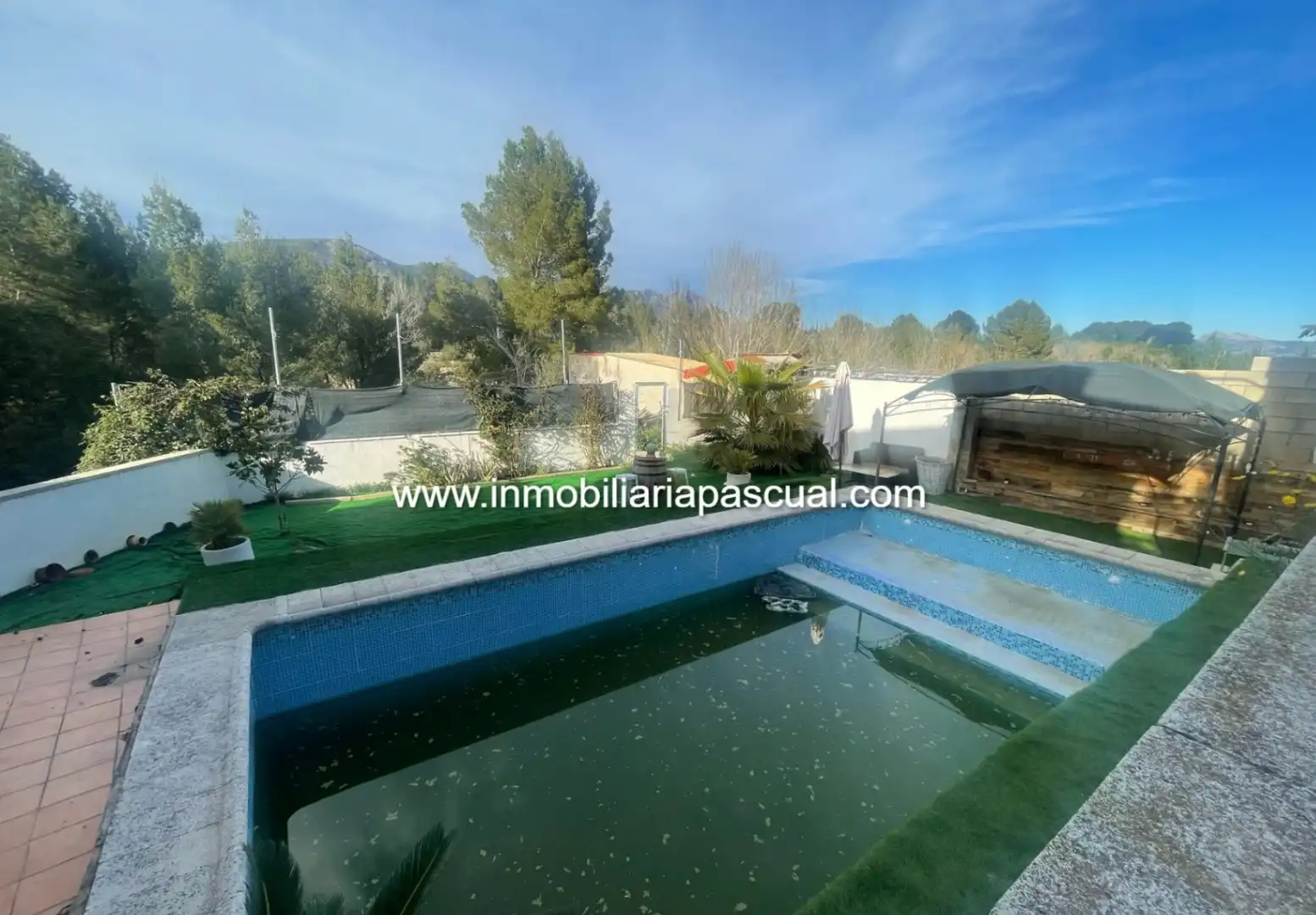 Piscina de Casa o chalet en venta en Muro de Alcoy