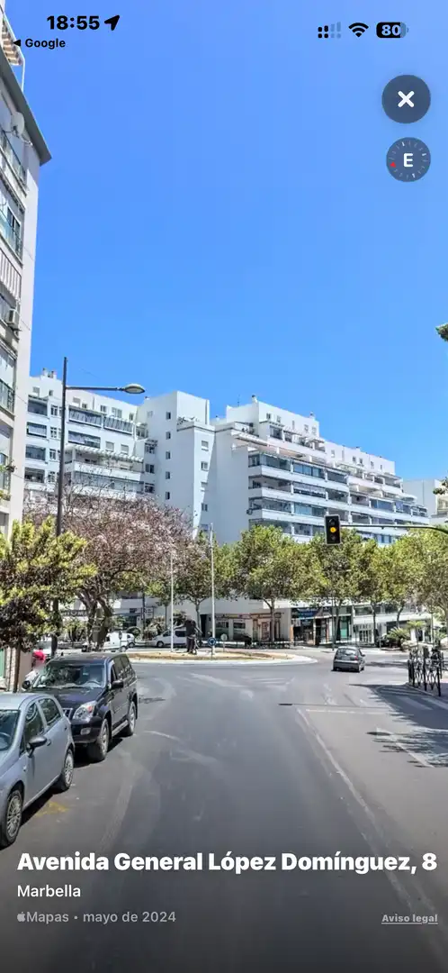 Vista exterior de Pis de lloguer en Marbella amb Aire condicionat, Calefacció i Terrassa