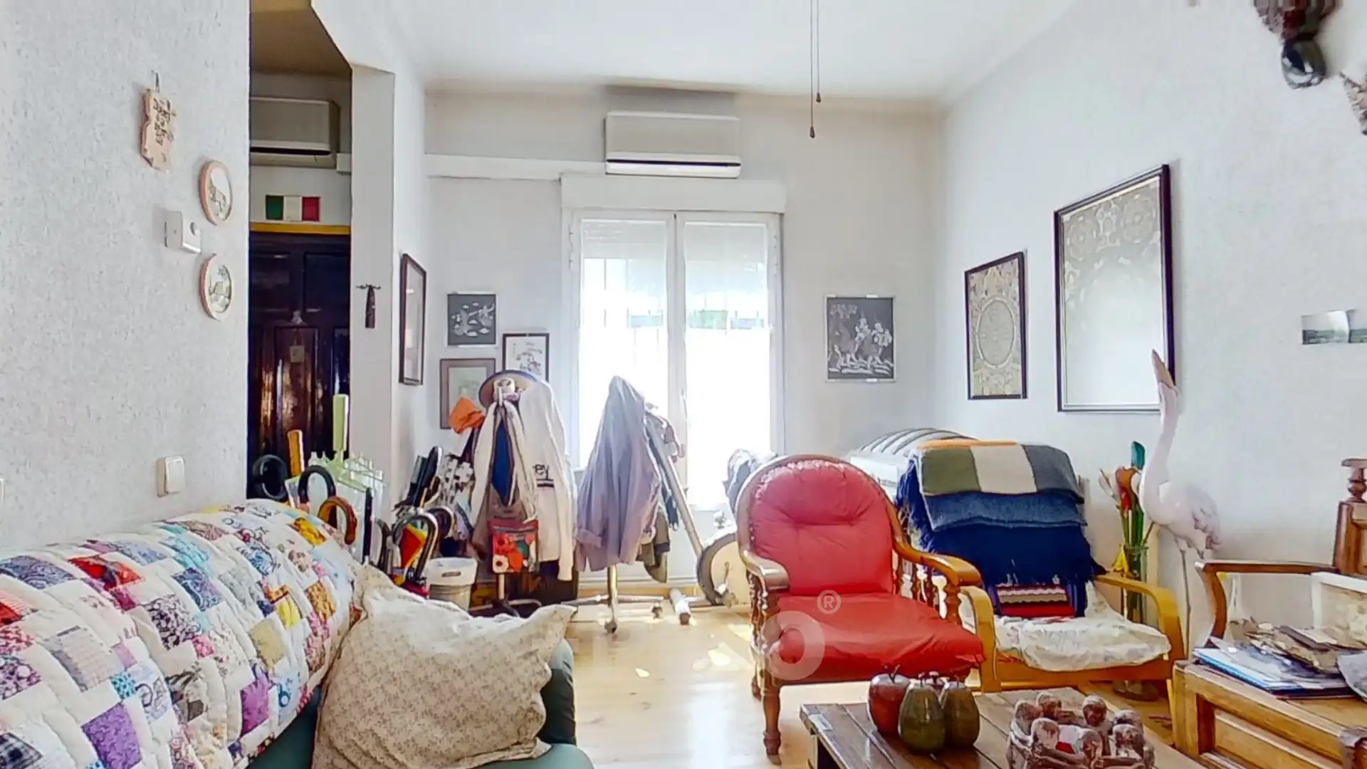 Living room of Houses for sale in Madrid  with Air Conditioner, Heating and Furnished