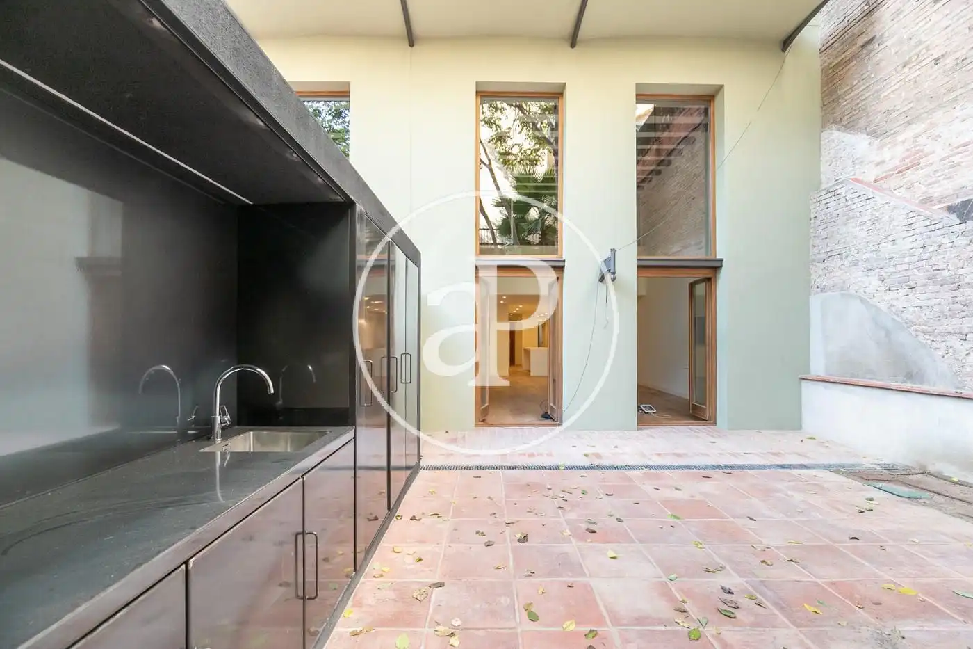 Jardín de Dúplex en venta en Barcelona con Aire acondicionado, Calefacción y Terraza
