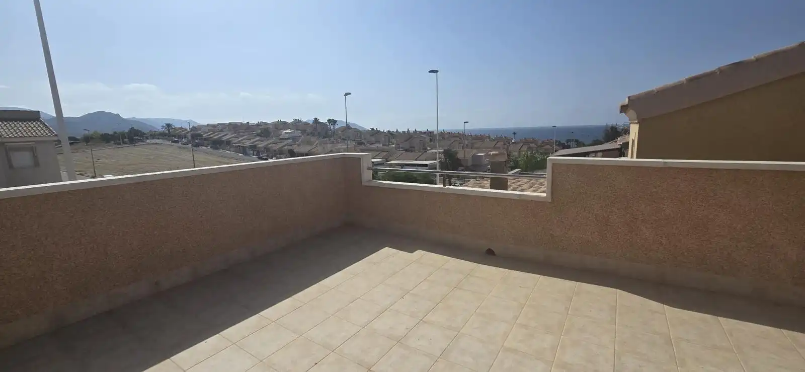 Terrassa de Casa o xalet en venda en Mazarrón amb Aire condicionat, Calefacció i Jardí privat