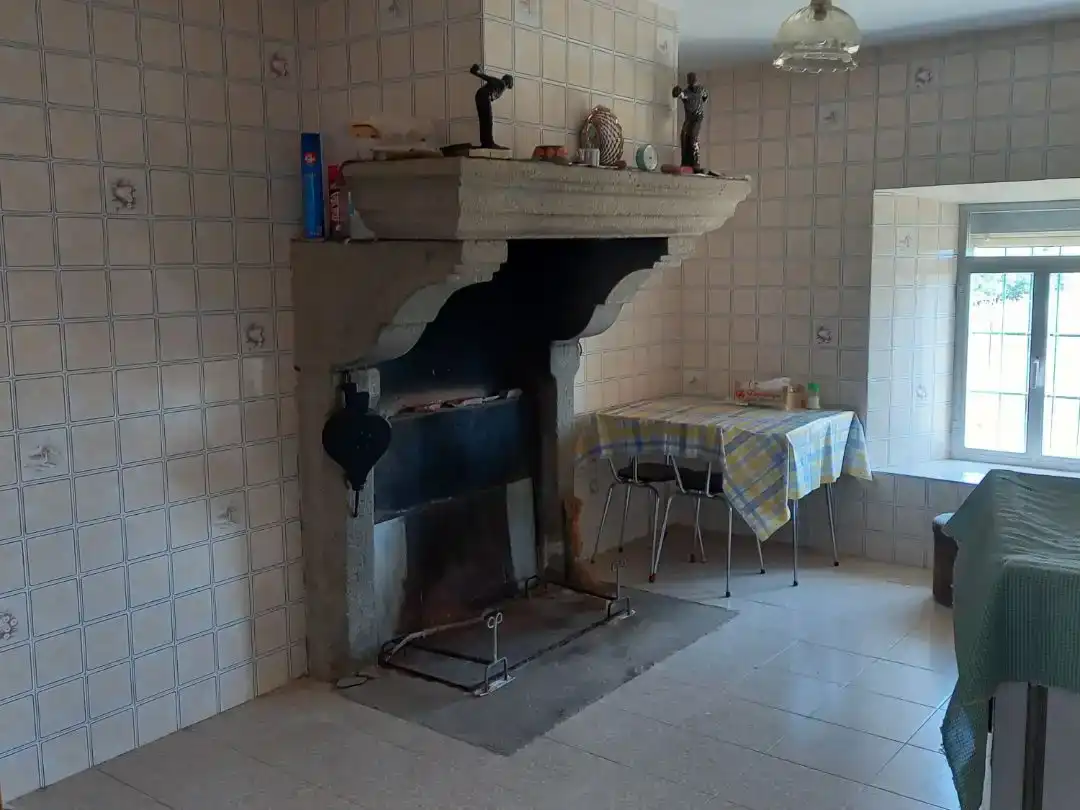 Cocina de Casa o chalet en venta en Herguijuela del Campo con Jardín privado, Trastero y Amueblado
